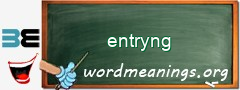 WordMeaning blackboard for entryng